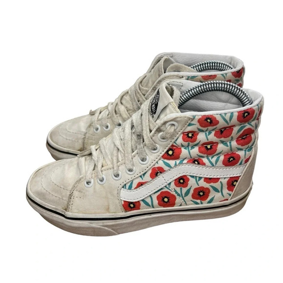 Vans Project X Flower SK8-Hi Skate-Hi Women's Size 5.0 - Picture 6 of 10